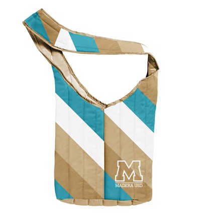 Add Your Logo: Quilted Puff Pattern Tote